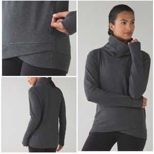 Lululemon on the double pullover sweatshirt